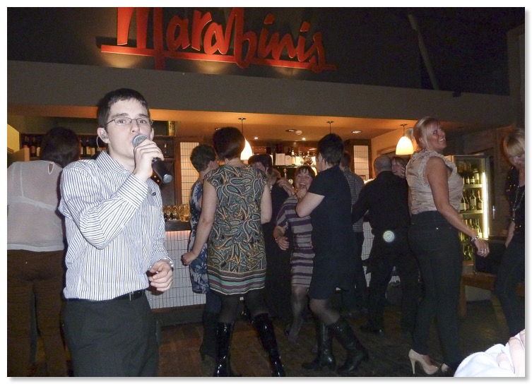 blogEntryTopper Tom Wyllie singing at Marabini&#39;s Mar 2012
